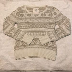 3/40$ H&M - Cream Knitted Sweater
